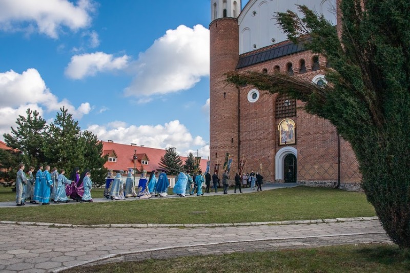 Uroczystości w monasterze Zwiastowania Bogurodzicy w Supraślu