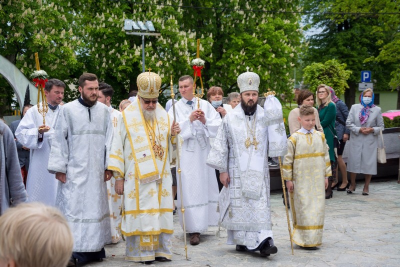 Święto parafialne w soborze św. Trójcy w Hajnówce