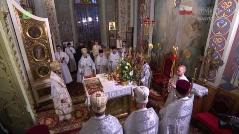 Prawosławne nabożeństwo paschalne z Soboru Św. Mikołaja w Białymstoku