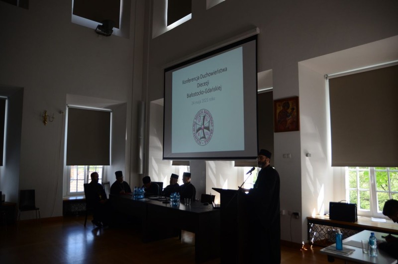 Konferencja duchowieństwa w Supraślu