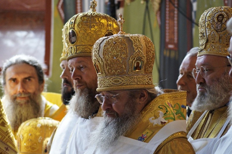 Uroczyste poświęcenie cerkwi Zwiastowania w Monasterze Supraskim