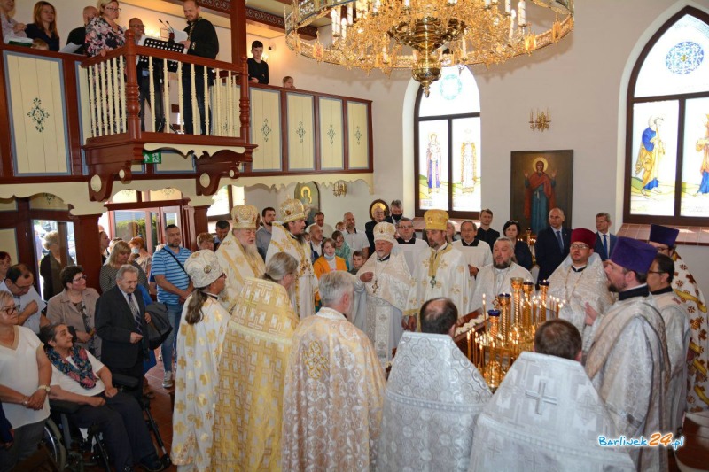 Uroczystość poświęcenia Cerkwi Zaśnięcia Przenajświętszej Bogurodzicy w Barlinku