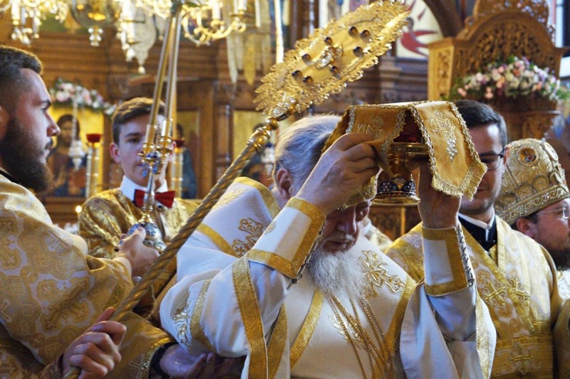 Uroczyste poświęcenie cerkwi Zwiastowania w Monasterze Supraskim