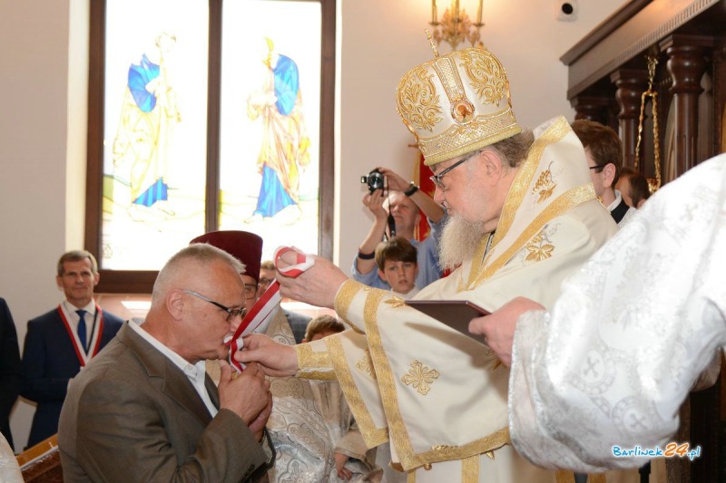 Uroczystość poświęcenia Cerkwi Zaśnięcia Przenajświętszej Bogurodzicy w Barlinku
