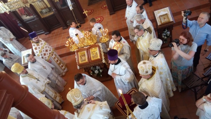 Uroczystość poświęcenia Cerkwi Zaśnięcia Przenajświętszej Bogurodzicy w Barlinku