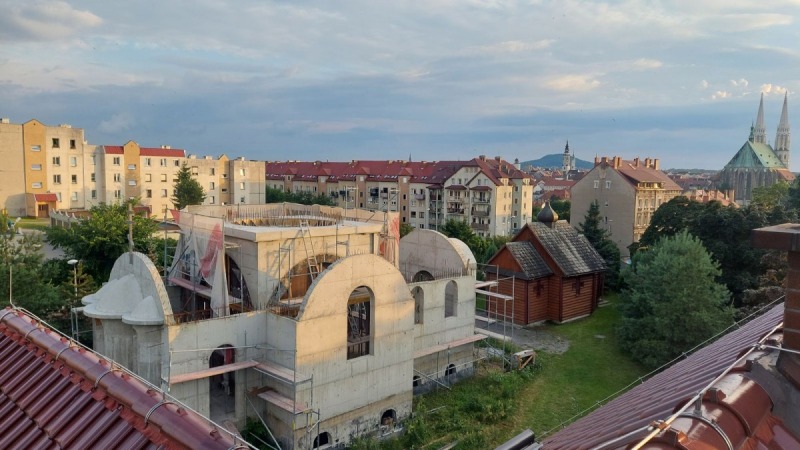  Postępy na budowie cerkwi w Zgorzelcu