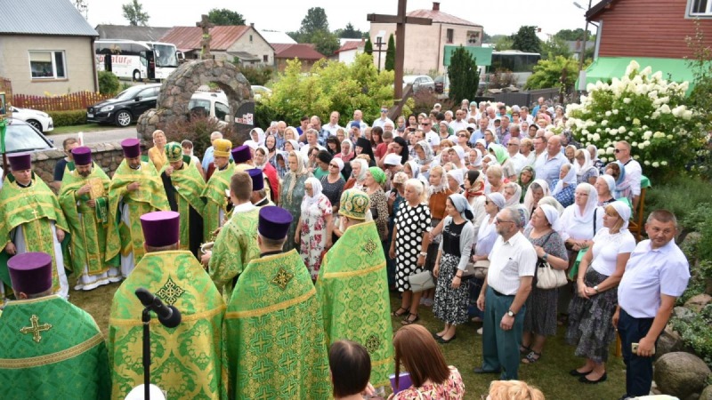 Uroczystości ku czci św. Serafima w Kostomłotach