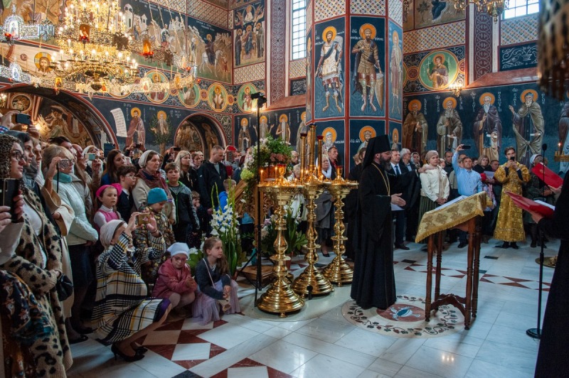 Chór Kijowskiej Duchownej Akademii w Supraślu