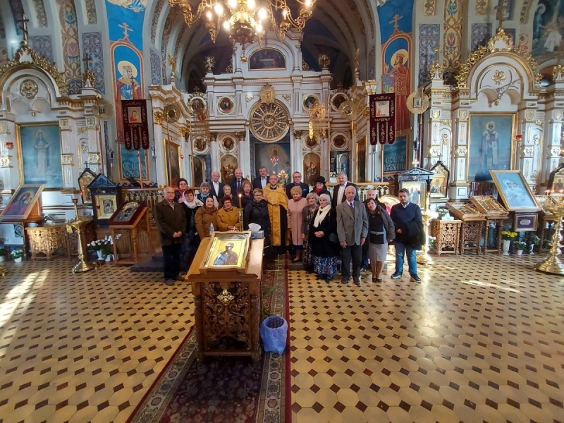Zebranie członków Bractwa świętych Cyryla i Metodego koła nr 1 w Białymstoku.