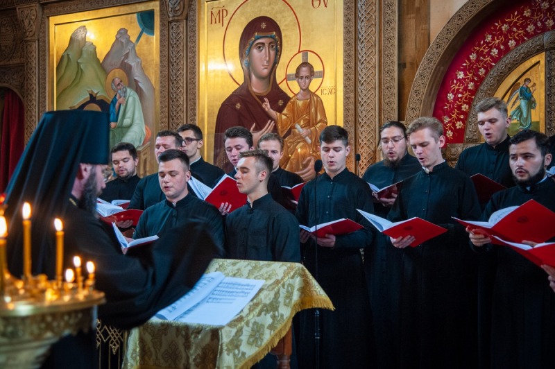 Chór Kijowskiej Duchownej Akademii w Supraślu