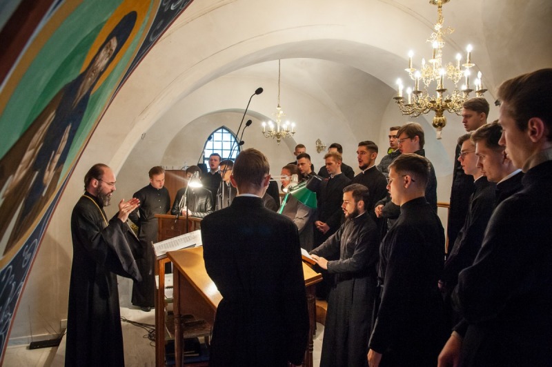 Chór Kijowskiej Duchownej Akademii w Supraślu
