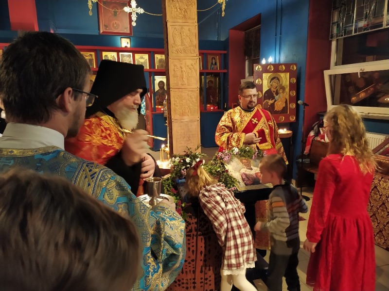 Święto kaplicy pw. św. Grzegorza Peradze w Warszawie