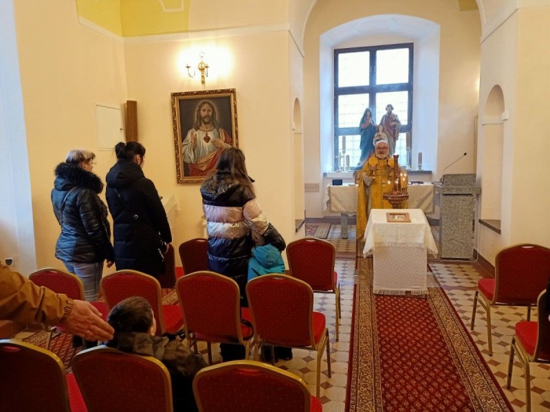 Pierwsza Boska Liturgia dla prawosławnych Ukraińców w Lesznie