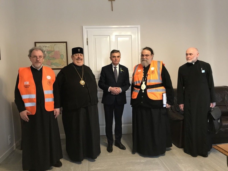  Metropolita Tamassosu, Izajasz z wizytą w diecezji lubelsko – chełmskiej.