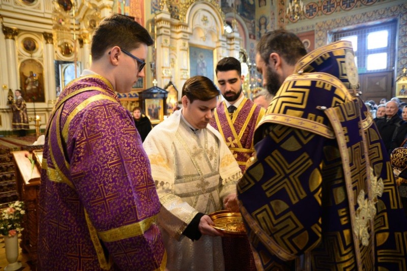 Święcenia diakońskie lektora Łukasza Lewczuka