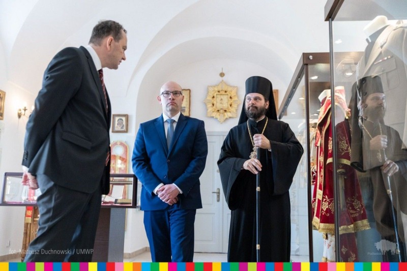 Spotkanie z uchodźcami w Supraślu