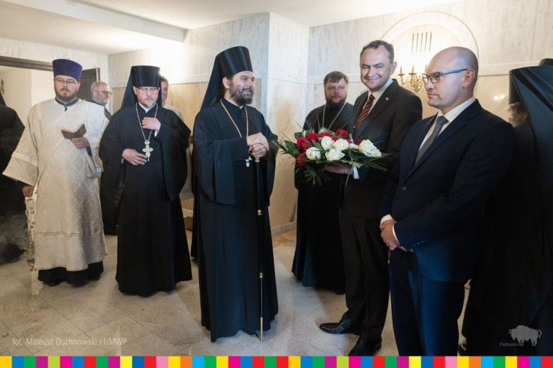 Spotkanie z uchodźcami w Supraślu
