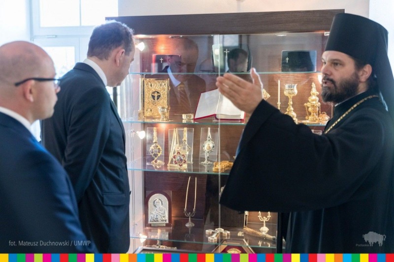 Spotkanie z uchodźcami w Supraślu