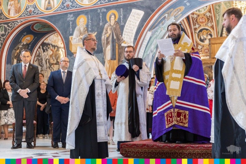 Spotkanie z uchodźcami w Supraślu