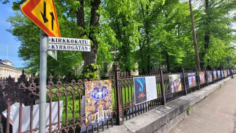 Wernisaż wystawy w Helsinkach