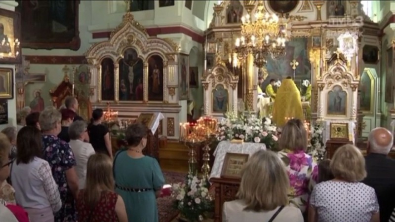 Liturgia prawosławna z cerkwi w Sokółce