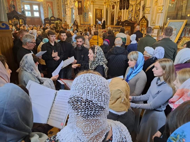 Pielgrzymka chóru parafialnego z Gdańska do Białegostoku
