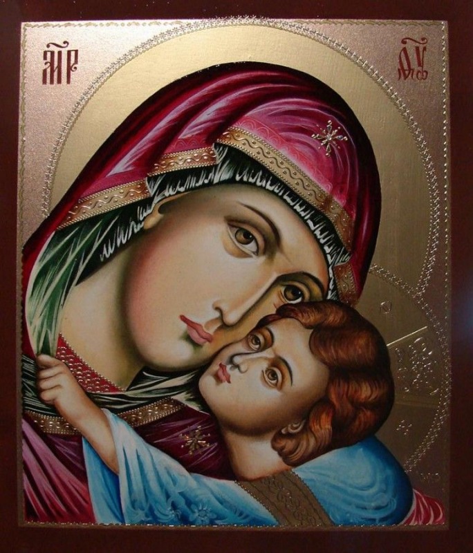 Kondakion świętego Romana Melodosa (cs. Sładkopiewca) na święto Narodzenia Bogurodzicy