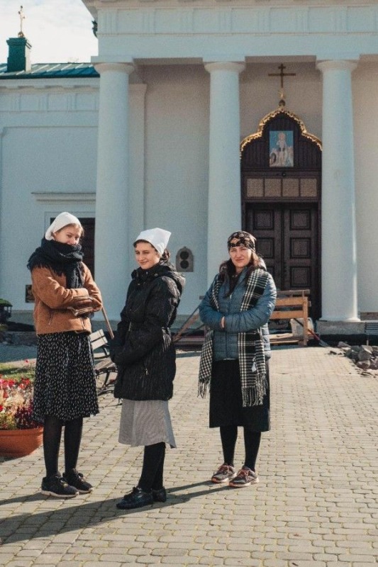 Modlitewne spotkanie studentów w jabłeczyńskim monasterze