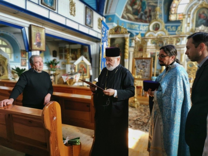 Przekazanie parafii w Malczycach
