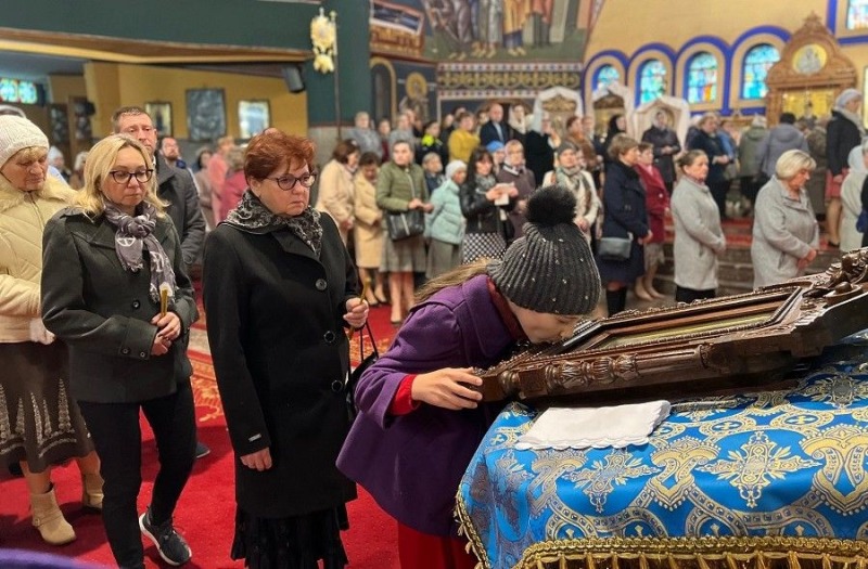 Ikony Bogurodzicy "Nieoczekiwana Radość" w Hajnówce