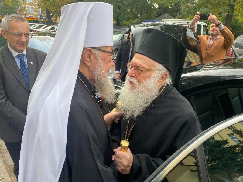 Arcybiskup Anastazy w katedrze św. Marii Magdaleny