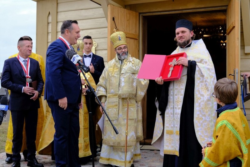 Poświęcenie Kaplicy Świętych Niewiast Niosących Wonności w Jacznie