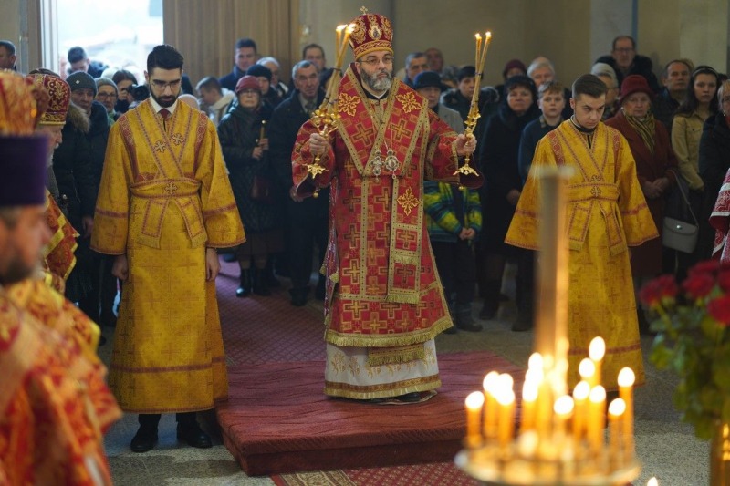 Pierwsza Boska Liturgia w cerkwi św. męcz. archim. Grzegorza w Białymstoku