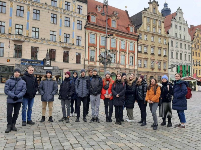 Pielgrzymka-wycieczka licealistów z Podlasia do Cieplic