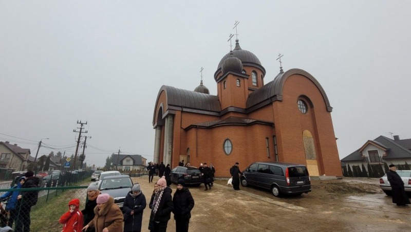 Pierwsza Boska Liturgia w cerkwi św. męcz. archim. Grzegorza w Białymstoku