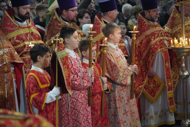 Pierwsza Boska Liturgia w cerkwi św. męcz. archim. Grzegorza w Białymstoku