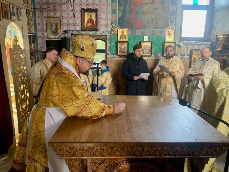 Poświęcenie cerkwi katedralnej W Gorlicach