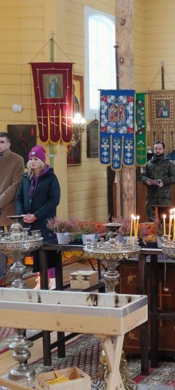 Wspólna modlitwa w Mostowlanach