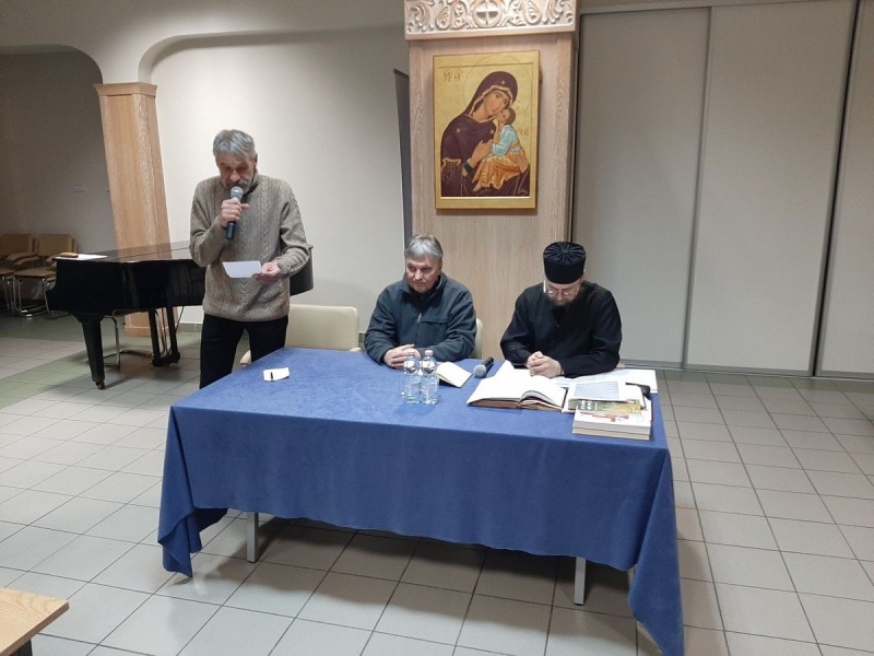 Spotkanie Bractwa Trzech Świętych Hierarchów z o. Germanem