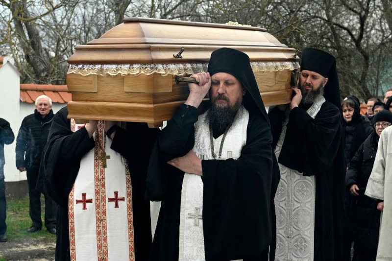 Pogrzeb hierodiakona Eulogiusza