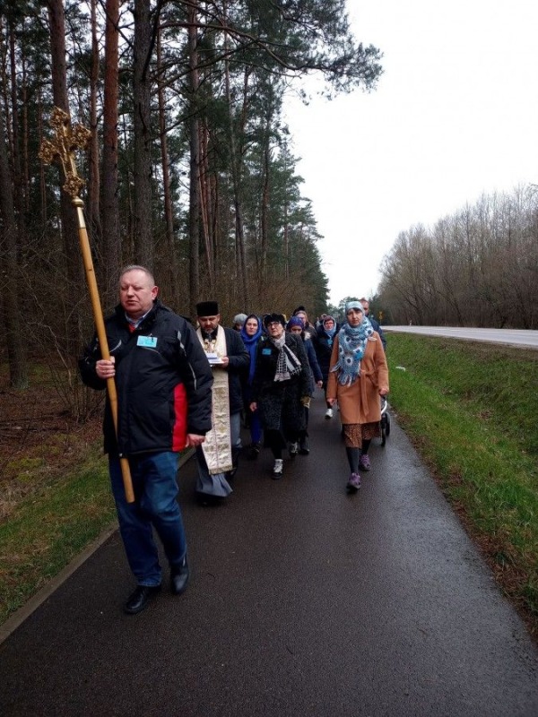 Piesza Pielgrzymka z Białegostoku do Supraśla na święto Zwiastowania Bogurodzicy