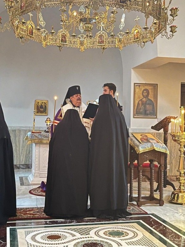 Mnisze postrzyżyny w Turkowickim Monasterze