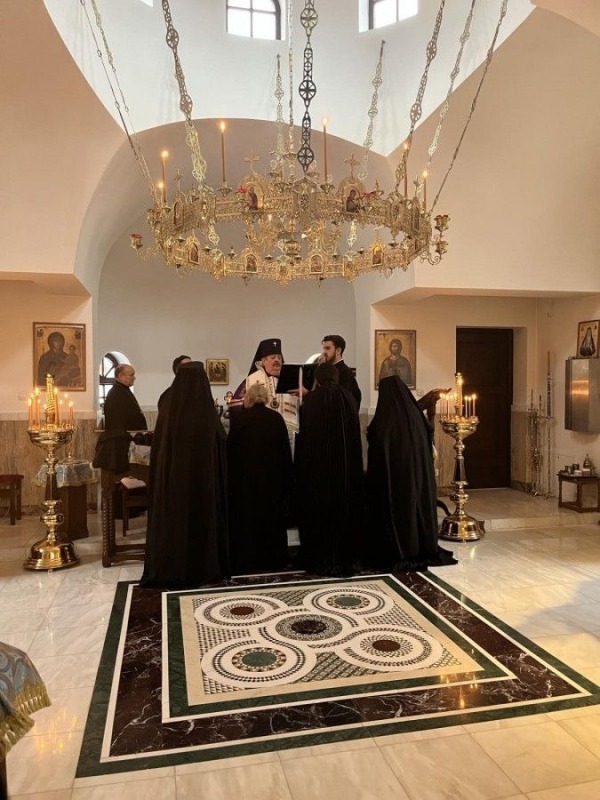 Mnisze postrzyżyny w Turkowickim Monasterze