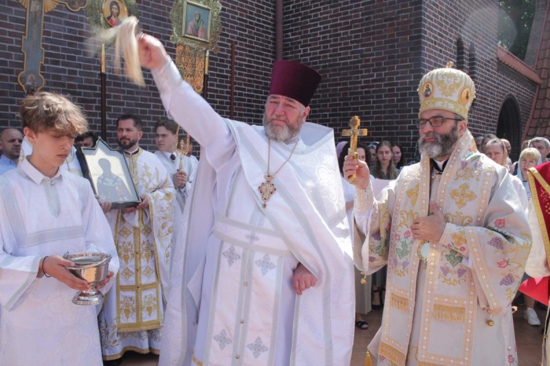 Przeniesienie relikwii św. Mikołaja w gdańskiej Katedrze