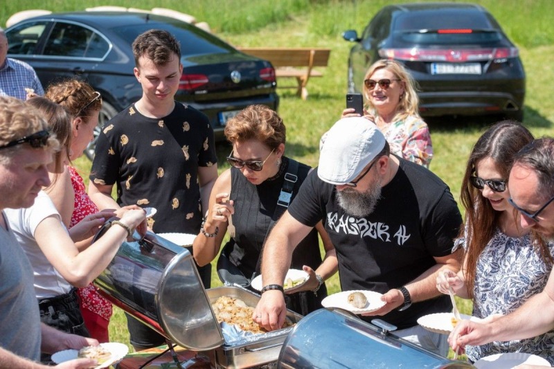 Spotkanie w ośrodku w Białowieży