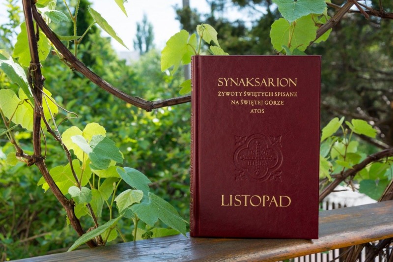 Nowość wydawnicza: Synaksarion Listopad
