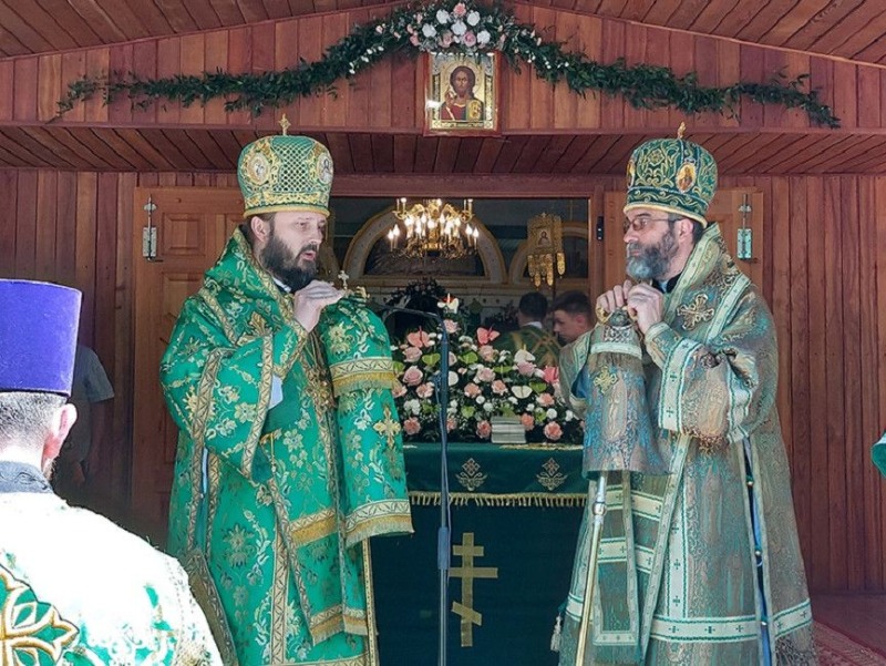 Uroczystości święta Pięćdziesiątnicy na Krynoczce