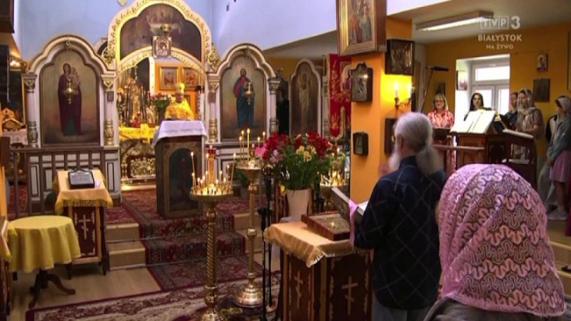 Liturgia prawosławna z cerkwi św. Mikołaja w Kielcach
