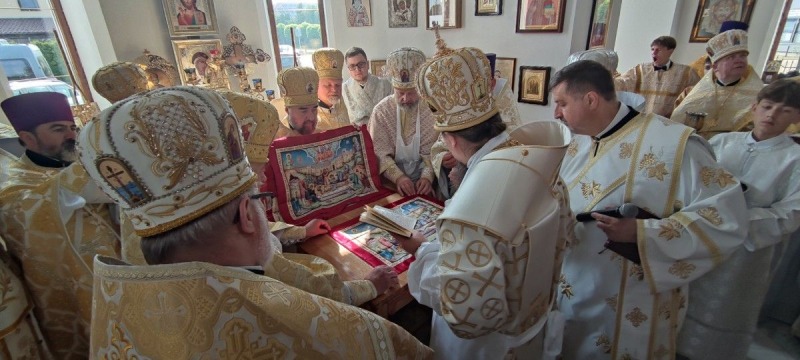 Oświęcenie Cerkwi Opieki Przenajświętszej Bogurodzicy w Słubicach