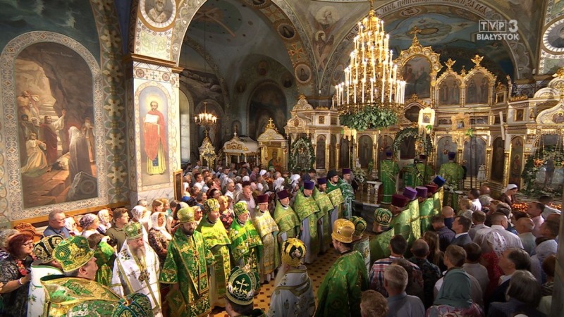 Ku czci św. Onufrego. Liturgia prawosławna z Klasztoru w Jabłecznej